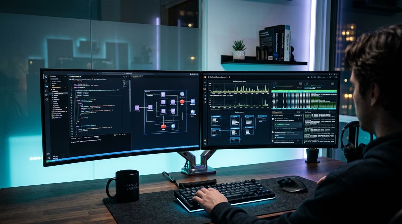 Production engineering workspace and architecture review